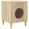 Maison pour chat Sonoma 42,5 x 40 x 53 cm Bois d'ingénierie 538228538228