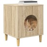 Maison pour chat Sonoma 42,5 x 40 x 53 cm Bois d'ingénierie 538228538228