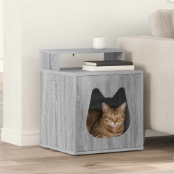 Maison pour chat Gris Sonoma 42,5 x 40 x 53,5 cm 538230538230