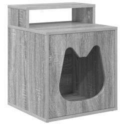 Maison pour chat Gris Sonoma 42,5 x 40 x 53,5 cm 538230538230