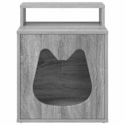 Maison pour chat Gris Sonoma 42,5 x 40 x 53,5 cm 538230538230