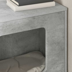 Maison pour chat Béton 51 x 30 x 52 cm Bois d'ingénierie 538232538232