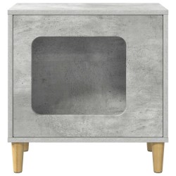 Maison pour chat Béton 51 x 30 x 52 cm Bois d'ingénierie 538232538232