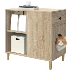Maison pour chat Sonoma 72 x 42.5 x 70 cm Bois d'ingénierie 538234538234