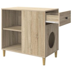 Maison pour chat Sonoma 72 x 42.5 x 70 cm Bois d'ingénierie 538234538234