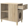 Maison pour chat Sonoma 72 x 42.5 x 70 cm Bois d'ingénierie 538234538234