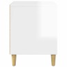 Maison pour chat Blanc Brillant 42,5 x 40 x 53 cm 538236538236