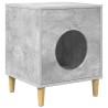 Maison pour chat Béton 42,5 x 40 x 53 cm Bois d'ingénierie 538237538237