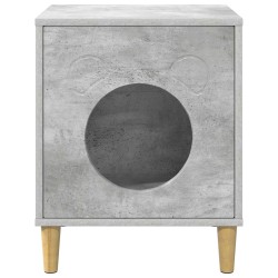 Maison pour chat Béton 42,5 x 40 x 53 cm Bois d'ingénierie 538237538237