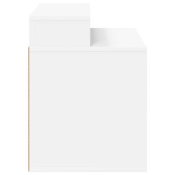 Maison pour chat Blanc 42,5 x 40 x 53,5 cm Bois d'ingénierie 538239538239