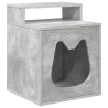 Maison pour chat Béton 42,5 x 40 x 53,5 cm Bois d'ingénierie 538242538242