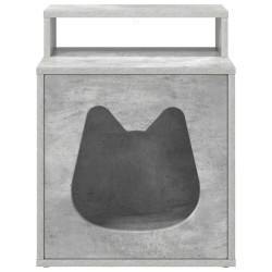 Maison pour chat Béton 42,5 x 40 x 53,5 cm Bois d'ingénierie 538242538242
