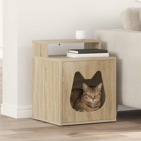 Maison pour chat Sonoma 42,5 x 40 x 53,5 cm Bois d'ingénierie 538243538243