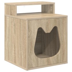 Maison pour chat Sonoma 42,5 x 40 x 53,5 cm Bois d'ingénierie 538243538243