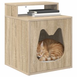 Maison pour chat Sonoma 42,5 x 40 x 53,5 cm Bois d'ingénierie 538243538243