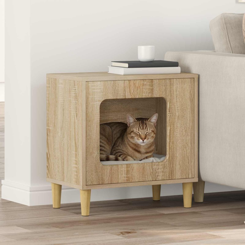 Maison pour chat Sonoma 51 x 30 x 52 cm Bois d'ingénierie 538244538244