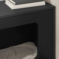 Maison pour chat Noir 51 x 30 x 52 cm Bois d'ingénierie 538245538245