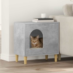 Maison pour chat Béton 51 x 30 x 52 cm Bois d'ingénierie 538246538246