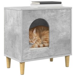 Maison pour chat Béton 51 x 30 x 52 cm Bois d'ingénierie 538246538246