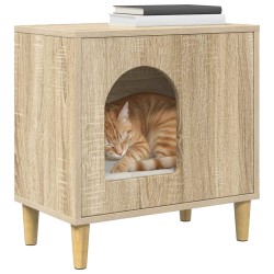 Maison pour chat Sonoma 51 x 30 x 52 cm Bois d'ingénierie 538247538247