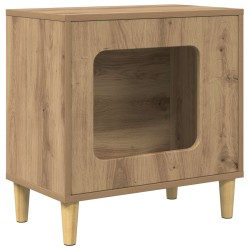 Maison pour chat Chêne artisan 51 x 30 x 52 cm 538250538250