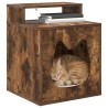 Maison pour chat Chêne fumé 42,5 x 40 x 53,5 cm 538251538251