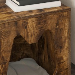 Maison pour chat Chêne fumé 42,5 x 40 x 53,5 cm 538251538251