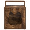 Maison pour chat Chêne fumé 42,5 x 40 x 53,5 cm 538251538251