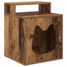 Maison pour chat Bois ancien 42,5 x 40 x 53,5 cm 538252538252