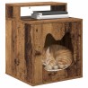 Maison pour chat Bois ancien 42,5 x 40 x 53,5 cm 538252538252