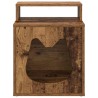 Maison pour chat Bois ancien 42,5 x 40 x 53,5 cm 538252538252