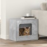 Maison pour chat Béton 51 x 30 x 42,5 cm Bois d'ingénierie 538253538253