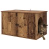 Maison pour chat Bois ancien 85 x 55 x 50 cm Bois d'ingénierie 538254538254