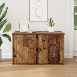 Maison pour chat Bois ancien 85 x 55 x 50 cm Bois d'ingénierie 538254538254