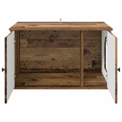 Maison pour chat Bois ancien 85 x 55 x 50 cm Bois d'ingénierie 538254538254