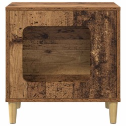 Maison pour chat Bois ancien 51 x 30 x 52 cm Bois d'ingénierie 538255538255