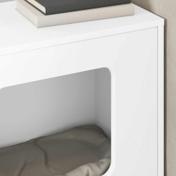 Maison pour chat Blanc 51 x 30 x 52 cm Bois d'ingénierie 538257538257