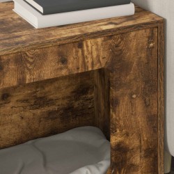 Maison pour chat Chêne fumé 51 x 30 x 42,5 cm Bois d'ingénierie 538258538258