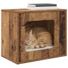 Maison pour chat Bois ancien 51 x 30 x 42,5 cm 538260538260