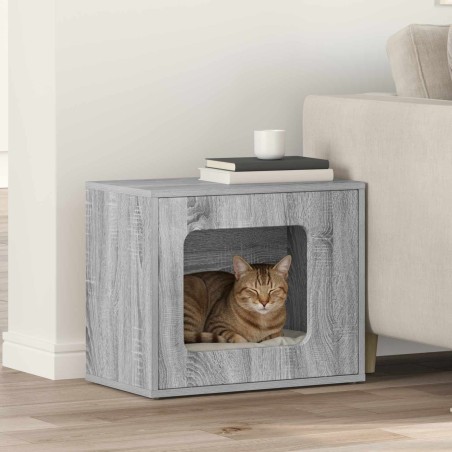 Maison pour chat Gris Sonoma 51 x 30 x 42,5 cm 538261538261