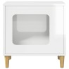 Maison pour chat Blanc Brillant 51 x 30 x 52 cm 538262538262