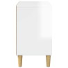 Maison pour chat Blanc Brillant 51 x 30 x 52 cm 538262538262