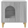 Maison pour chat Gris Sonoma 51 x 30 x 52 cm Bois d'ingénierie 538263538263