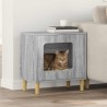 Maison pour chat Gris Sonoma 51 x 30 x 52 cm Bois d'ingénierie 538264538264