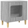 Maison pour chat Gris Sonoma 51 x 30 x 52 cm Bois d'ingénierie 538264538264