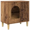 Maison pour chat Bois ancien 51 x 30 x 52 cm Bois d'ingénierie 538267538267