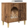 Maison pour chat Bois ancien 51 x 30 x 52 cm Bois d'ingénierie 538267538267