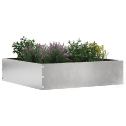 Bordure de Pelouse Argent 50 x 50 x 13 cm Acier inoxydable 538274538274