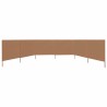 Paravent 6 panneaux Tissu 800 x 120 cm Taupe 538275538275