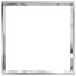 Bordure de Pelouse 6 pcs Argent 50 x 50 x 13 cm 538277538277